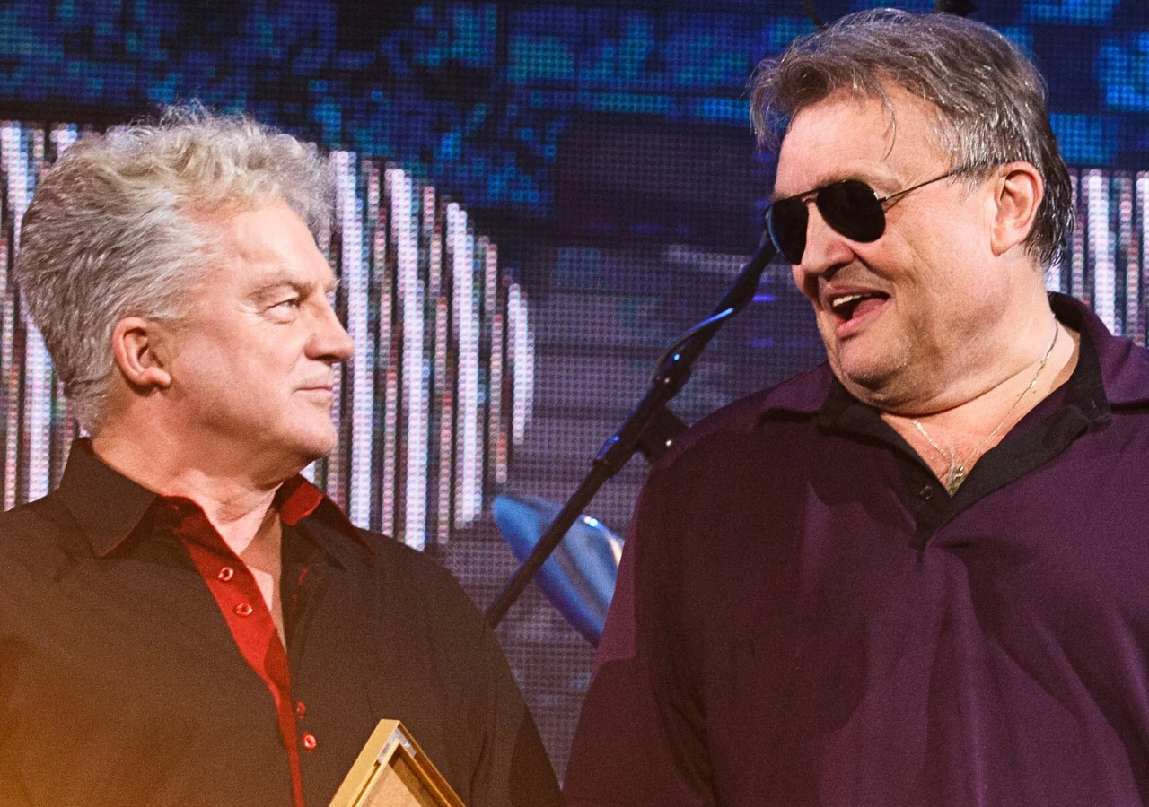 Felicjan Andrzejczak, Krzysztof Cugowski Felicjan Andrzejczak, Krzysztof Cugowski