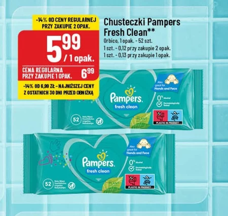 Серветки Pampers