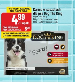 Karma dla psa Dog the King niska cena