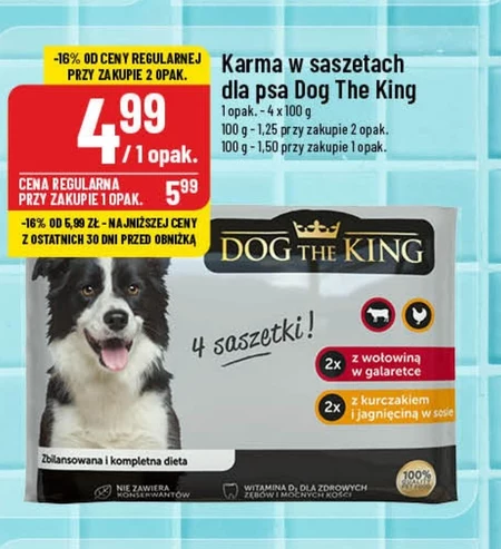 Karma dla psa Dog the King