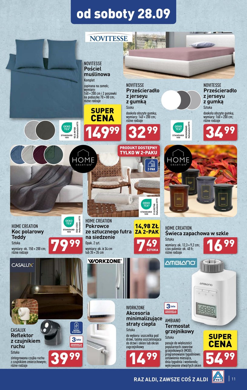 Gazetka: Jesienne zakupy w super cenach – Aldi - strona 11