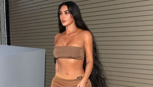 Kim Kardashian zachwyca w Calabasas. Pokazała umięśniony brzuch