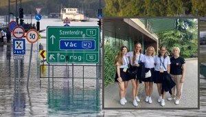 W Budapeszcie trwa walka z żywiołem. Tam odbywa się Olimpiada Szachowa. W ramce reprezentacja Polski kobiet