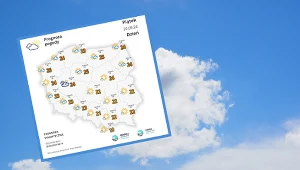 Prognona pogody na początek weekendu. Czego się spodziewać?