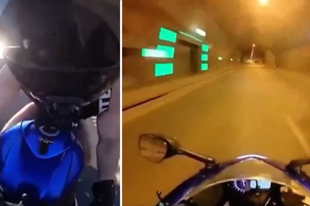 Motocyklista pędził z prędkością blisko 300 km/h. Sprawą zajmuje się policja.