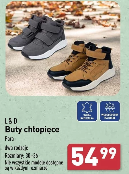 Buty chłopięce L & D