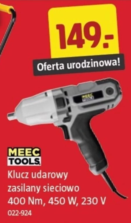 Klucz udarowy Meec Tools