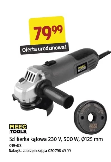 Szlifierka kątowa Meec Tools