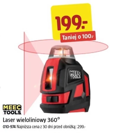 Laser liniowy Meec Tools