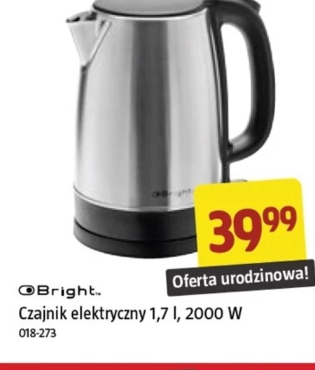 Czajnik elektryczny Bright