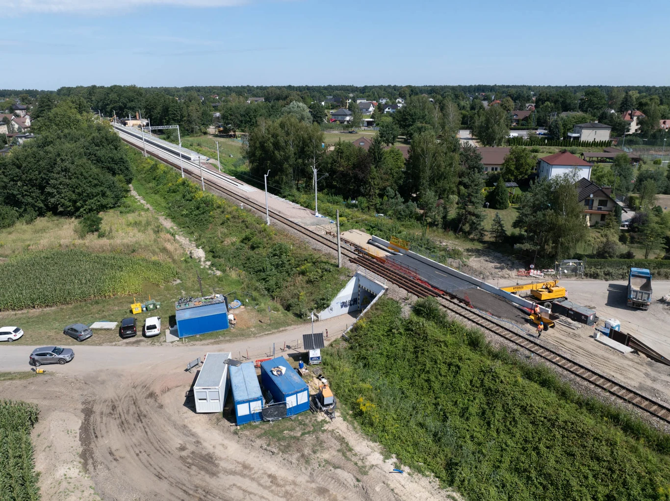 Przebudowa wiaduktu kolejowego w sąsiedztwie przystanku kolejowego Piasek Przebudowa wiaduktu kolejowego w sąsiedztwie przystanku kolejowego Piasek