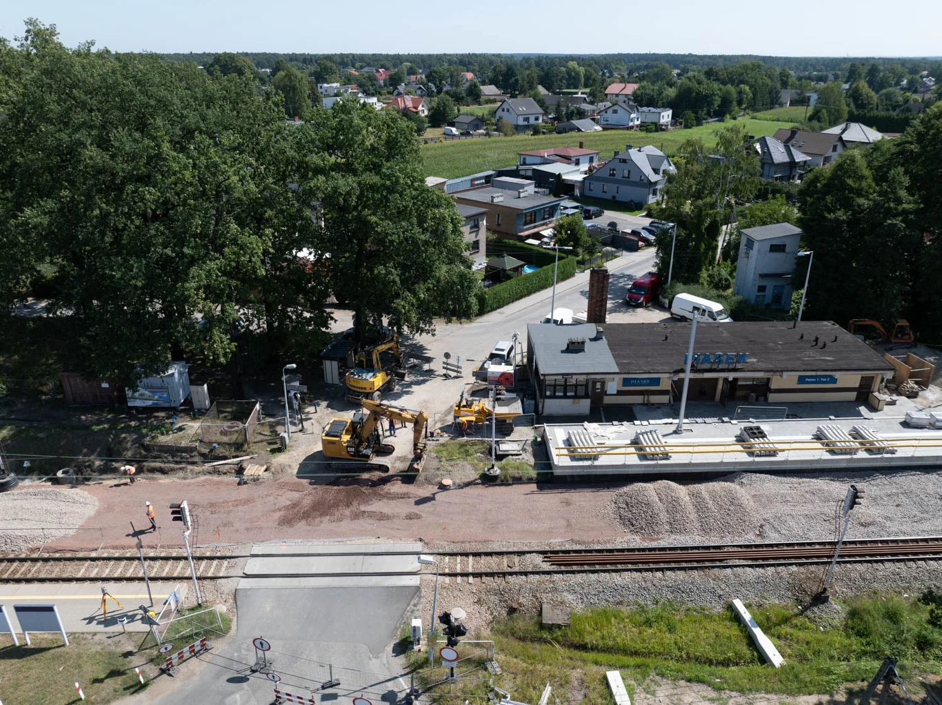 Przebudowa przystanku kolejowego Piasek oraz przejazdu kolejowo-drogowego Przebudowa przystanku kolejowego Piasek oraz przejazdu kolejowo-drogowego