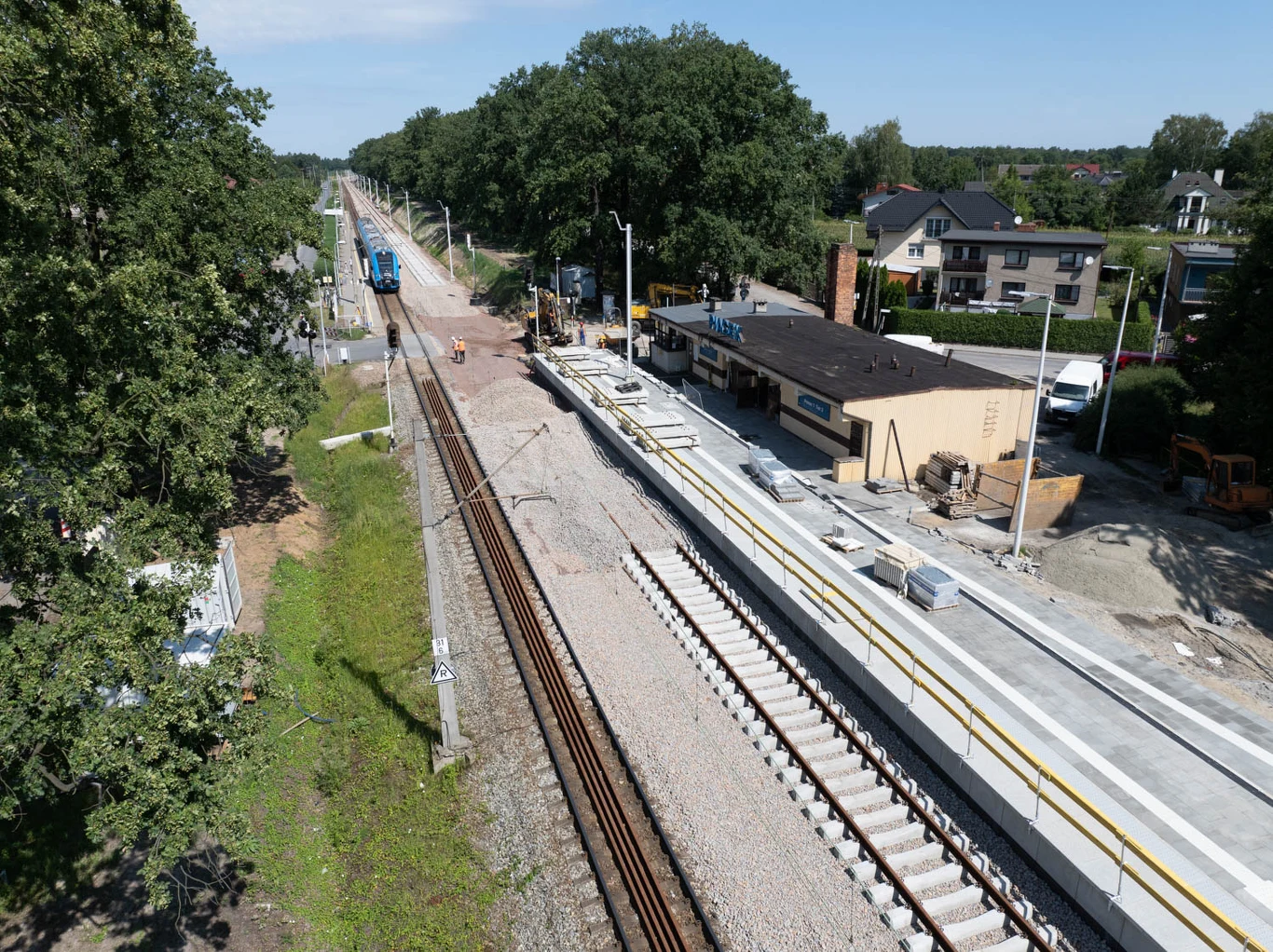 Przebudowa przystanku kolejowego Piasek Przebudowa przystanku kolejowego Piasek