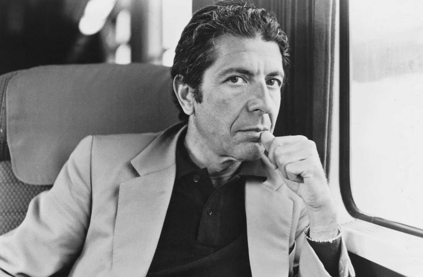 Leonard Cohen w połowie lat 80. Leonard Cohen w połowie lat 80.