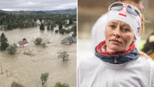 Weronika Nowakowska pomaga powodzianom