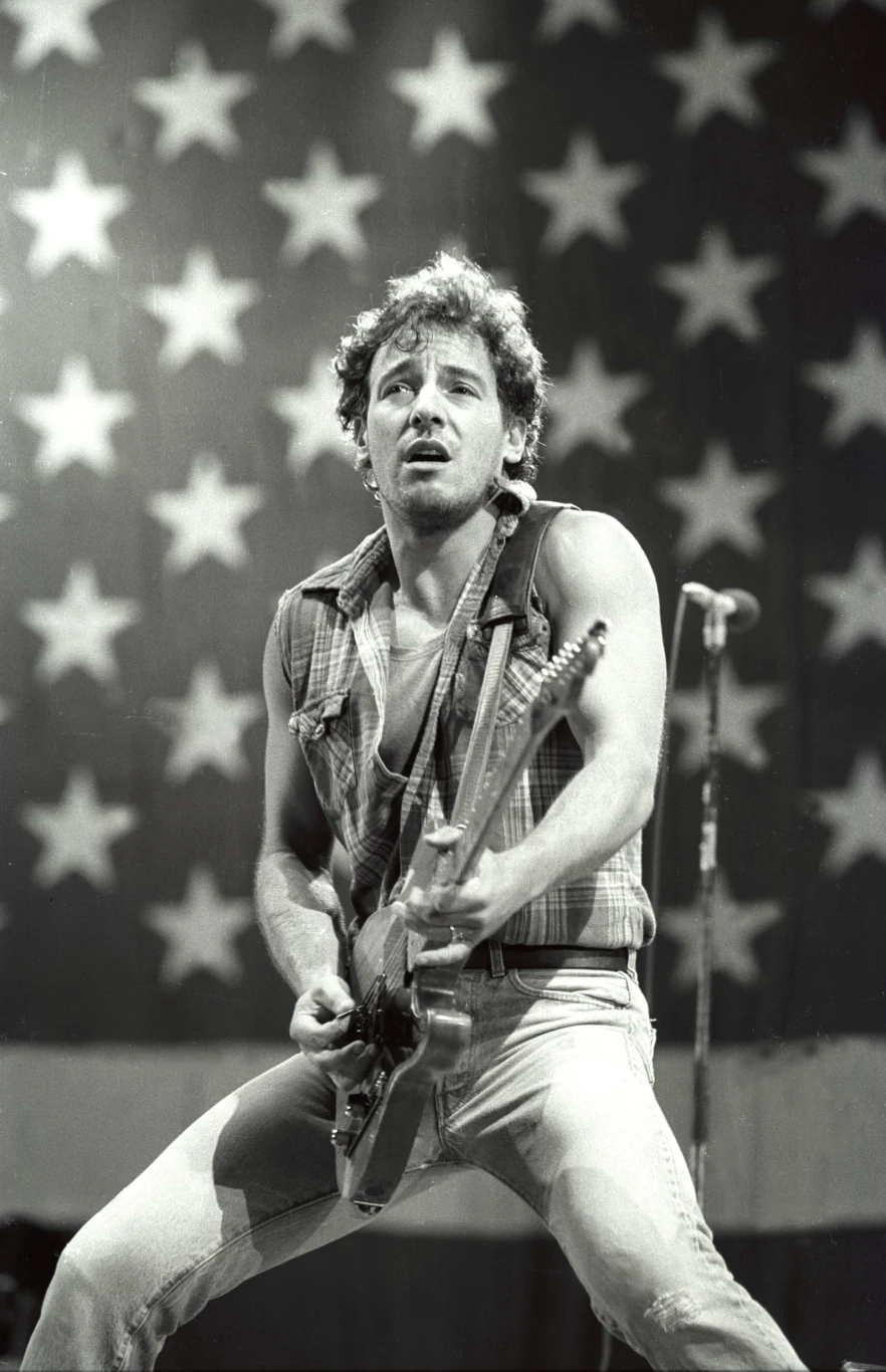 Bruce Springsteen w 1984 r. Bruce Springsteen w 1984 r.