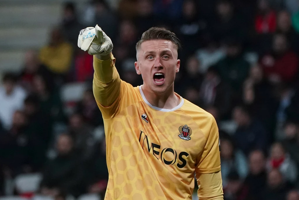 Marcin Bułka w barwach OGC Nice Marcin Bułka w barwach OGC Nice