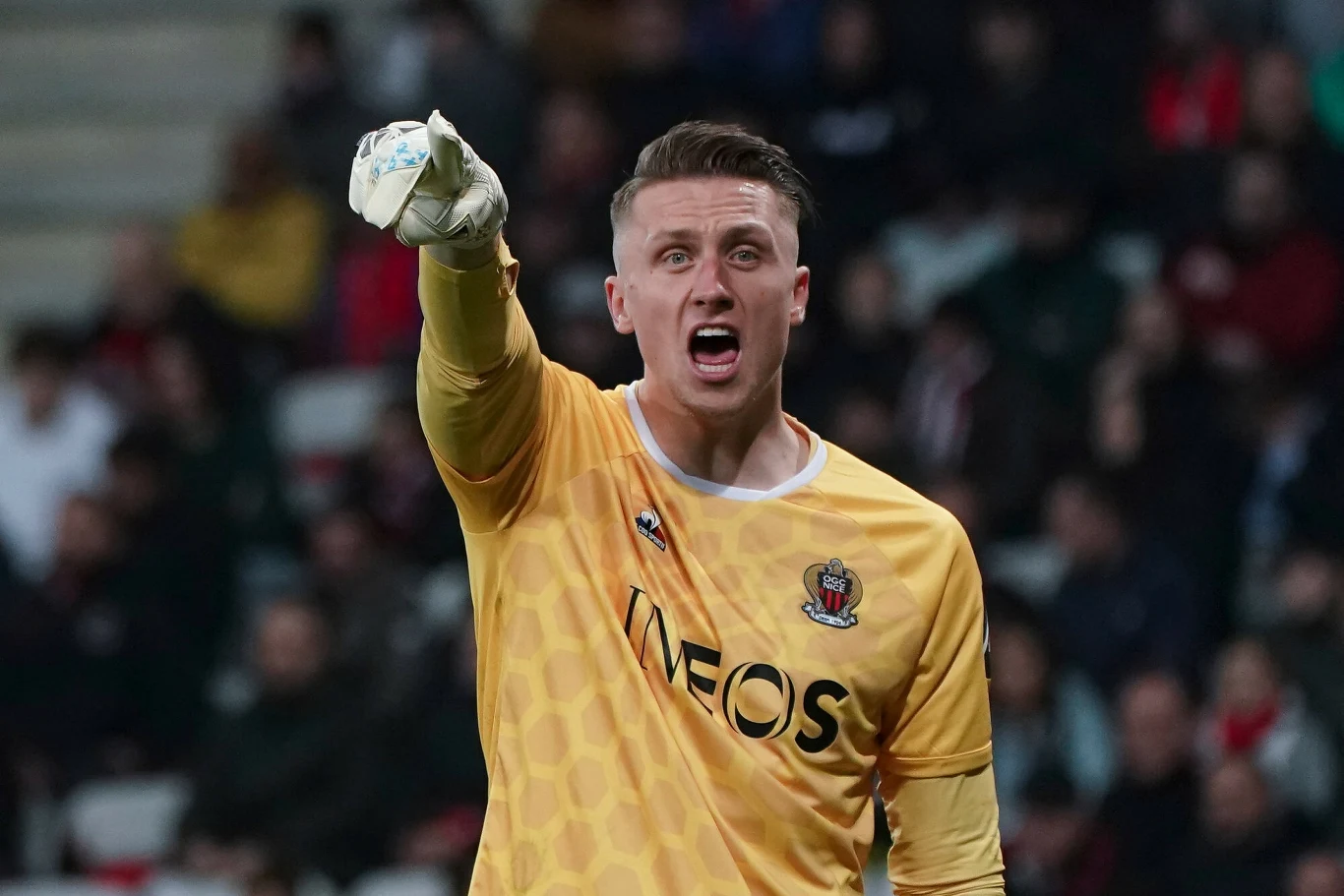 Marcin Bułka w barwach OGC Nice