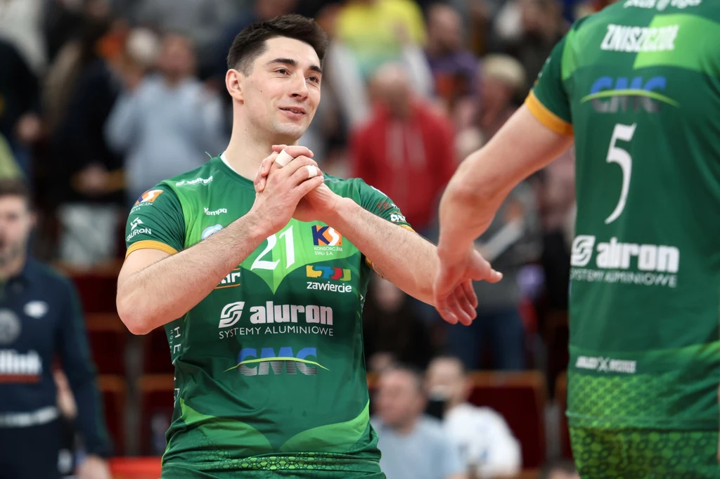 Karol Butryn, atakujący Aluron CMC Warty Zawiercie Karol Butryn, atakujący Aluron CMC Warty Zawiercie