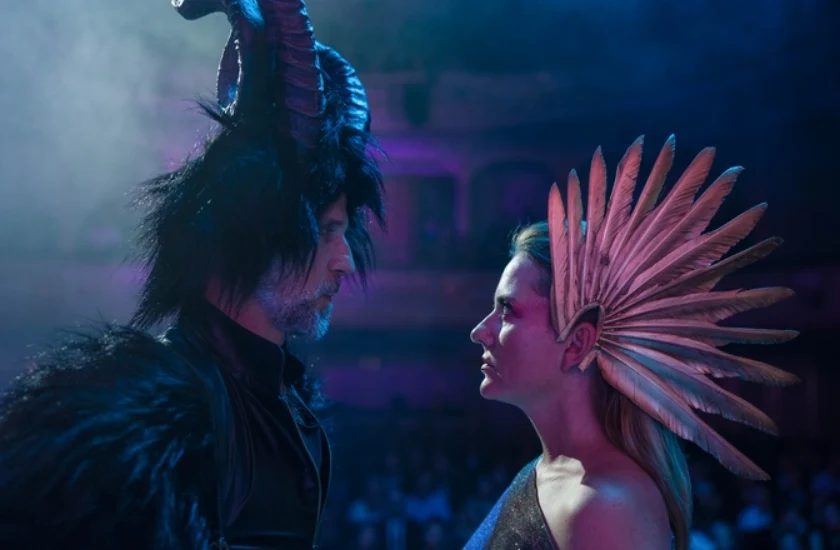 Łukasz Simlat i Agnieszka Dulęba-Kasza w filmie "Sezony"