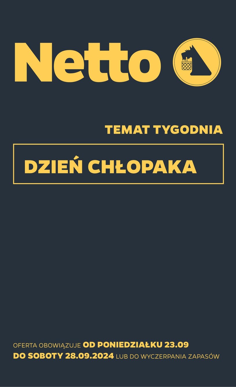 Gazetka: Dzień Chłopaka - Netto - strona 1