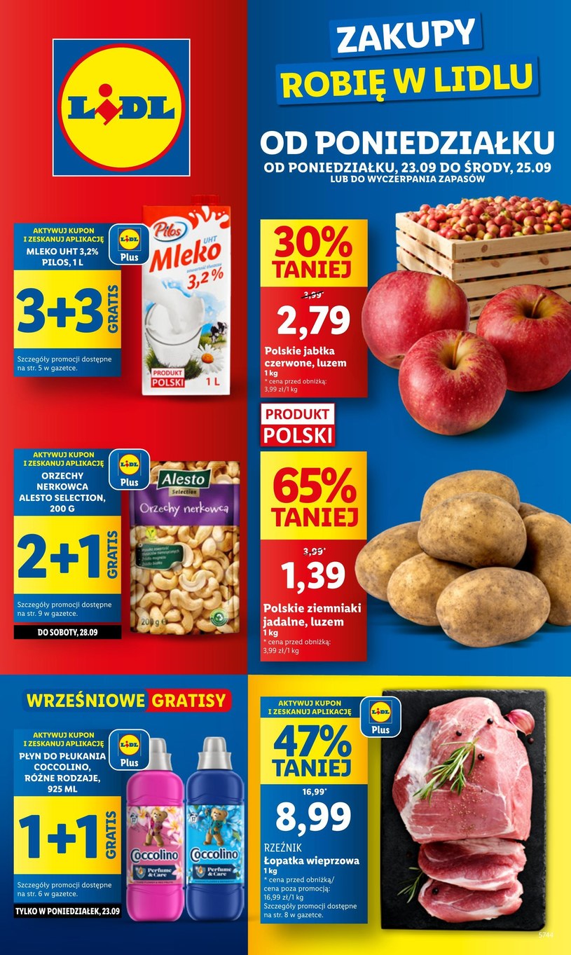 Gazetka promocyjna Lidl - ważna od 23. 09. 2024 do 25. 09. 2024