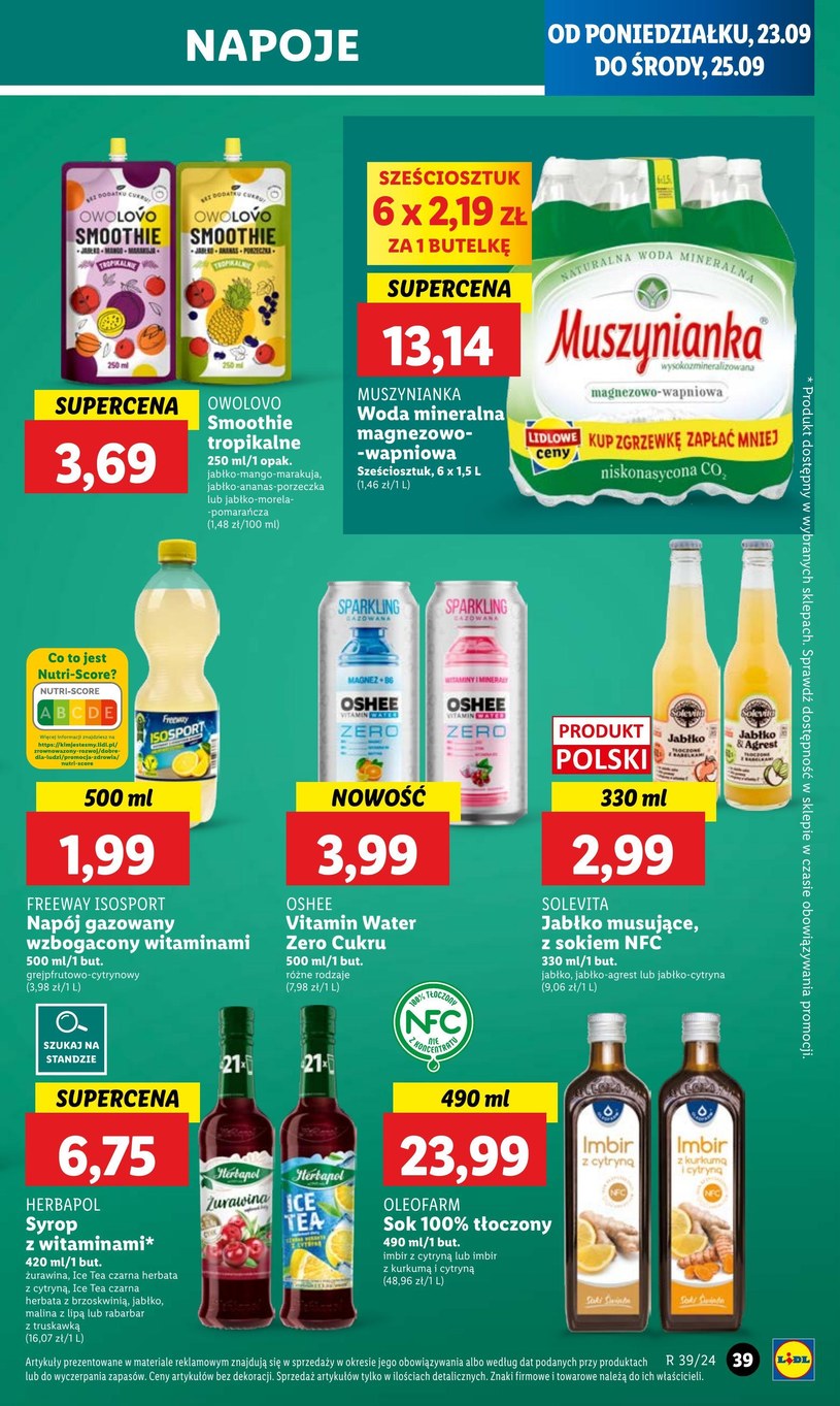 Gazetka: Wrześniowe hity w super cenach – Lidl - strona 43