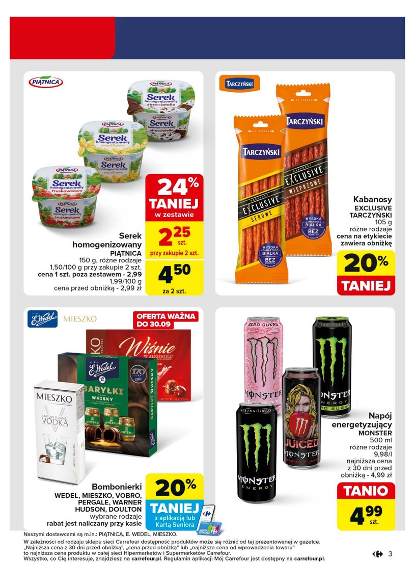 Gazetka: Taniej, zdrowiej, smaczniej – Carrefour - strona 3