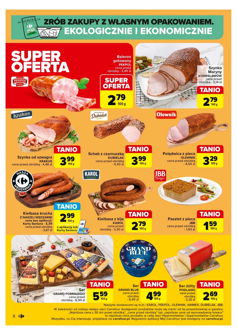 Gazetka: Taniej, zdrowiej, smaczniej – Carrefour - strona 8