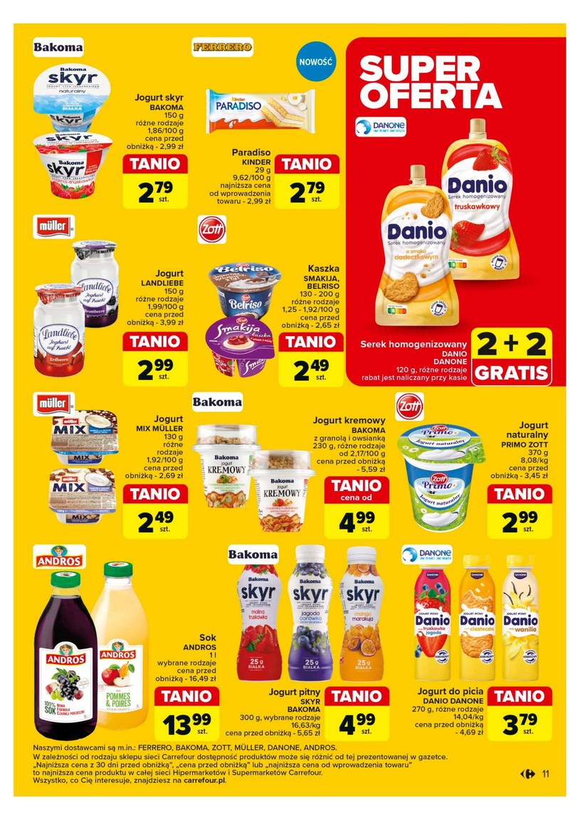 Gazetka: Taniej, zdrowiej, smaczniej – Carrefour - strona 11