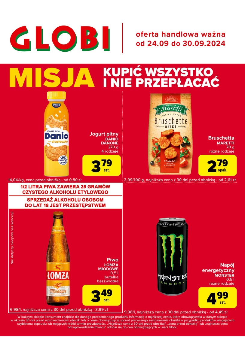 Gazetka promocyjna Globi - wygasła 5 dni temu