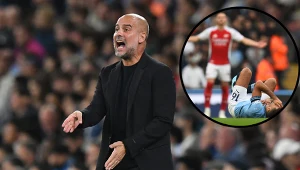 Rodri doznał poważnej kontuzji w meczu z Arsenalem. Guardiola wpadł w szał