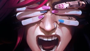 "Arcane" - fragment plakatu