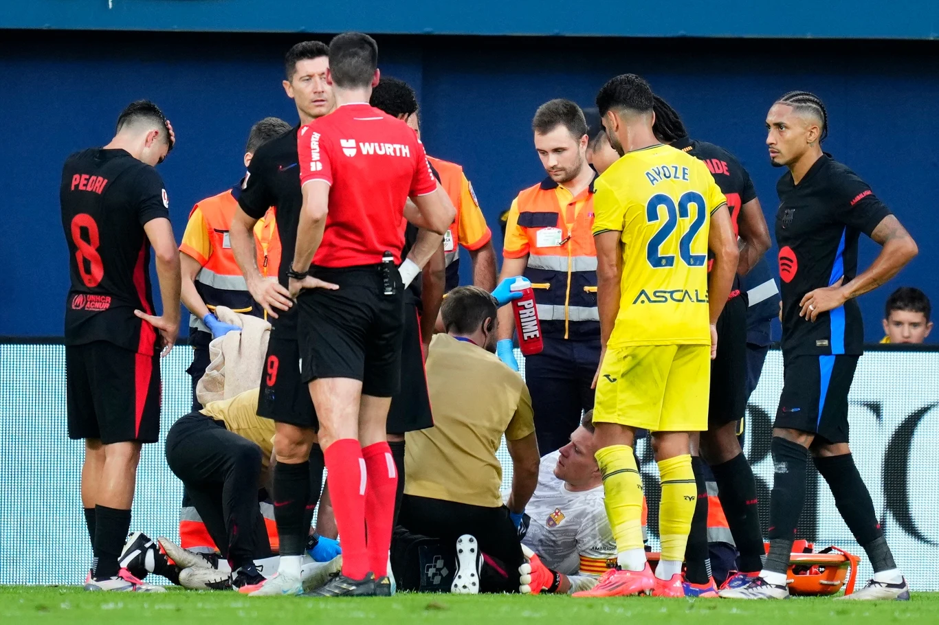 Piłkarze Barcelony załamani kontuzją kapitana