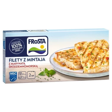 FRoSTA Filety z mintaja z marynatą śródziemnomorską 265 g (2 sztuki) - 0