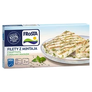 FRoSTA Filety z mintaja z marynatą z ziołami i masłem 265 g (2 sztuki)