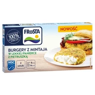 FRoSTA Burgery z mintaja w lekkiej panierce z pietruszką 180 g (2 sztuki)