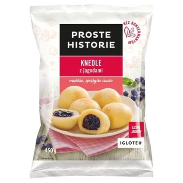 Proste Historie Knedle z jagodami 450 g - 0