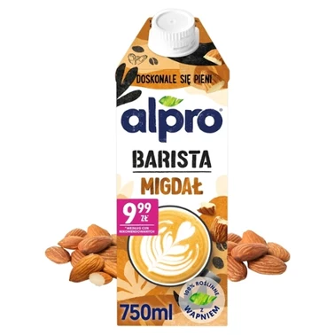 Alpro Barista Napój migdałowy 750 ml - 0