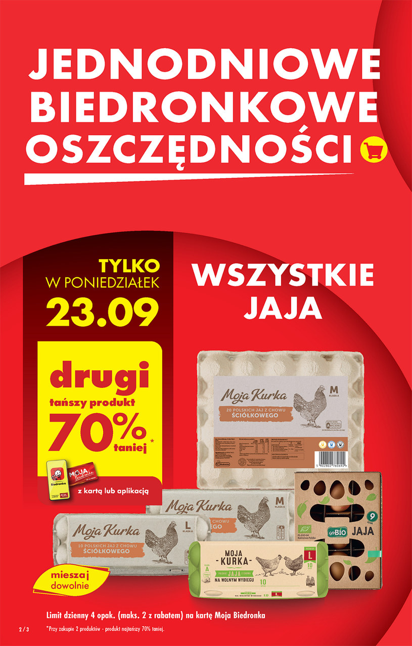 Gazetka: Taniej niż myślisz! - Biedronka - strona 2