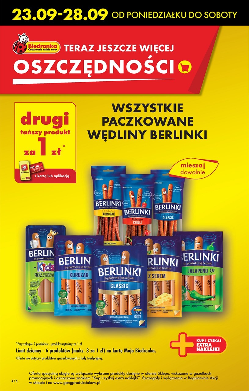 Gazetka: Taniej niż myślisz! - Biedronka - strona 4