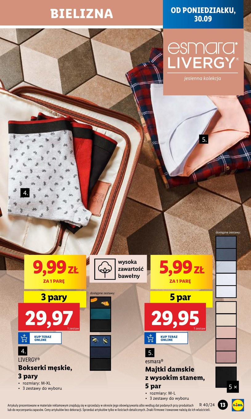 Gazetka: Modne okazje, świetne ceny - Lidl - strona 15