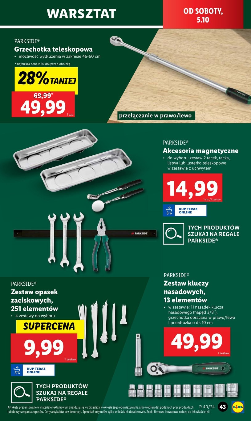 Gazetka: Modne okazje, świetne ceny - Lidl - strona 47