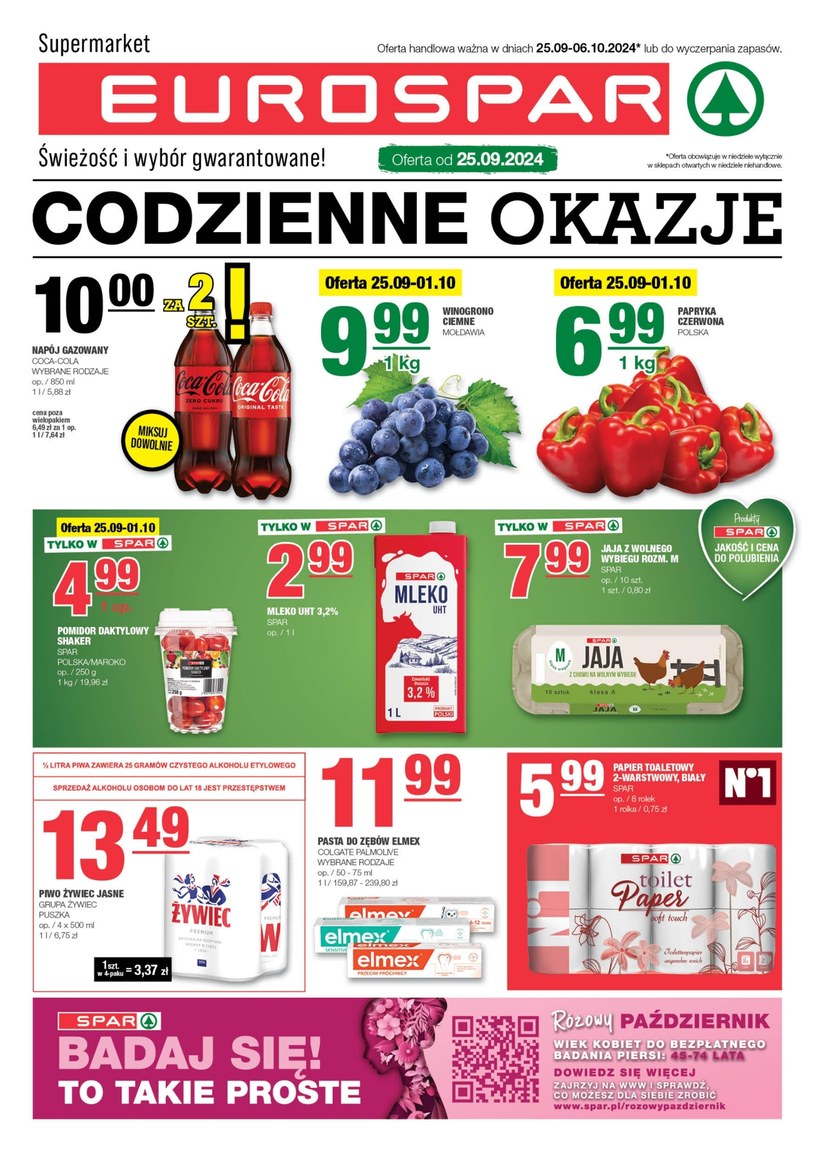 Gazetka promocyjna EuroSPAR - wygasła 9 dni temu