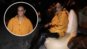 Imane Khelif na pokazie mody w Mediolanie