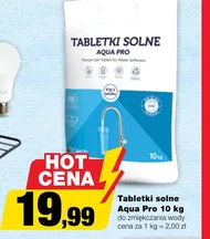 Tabletki do zmiękczania wody Aqua