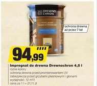 Impregnat do drewna Drewnochron