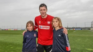 Bracia Żukowie z Robertem Lewandowskim