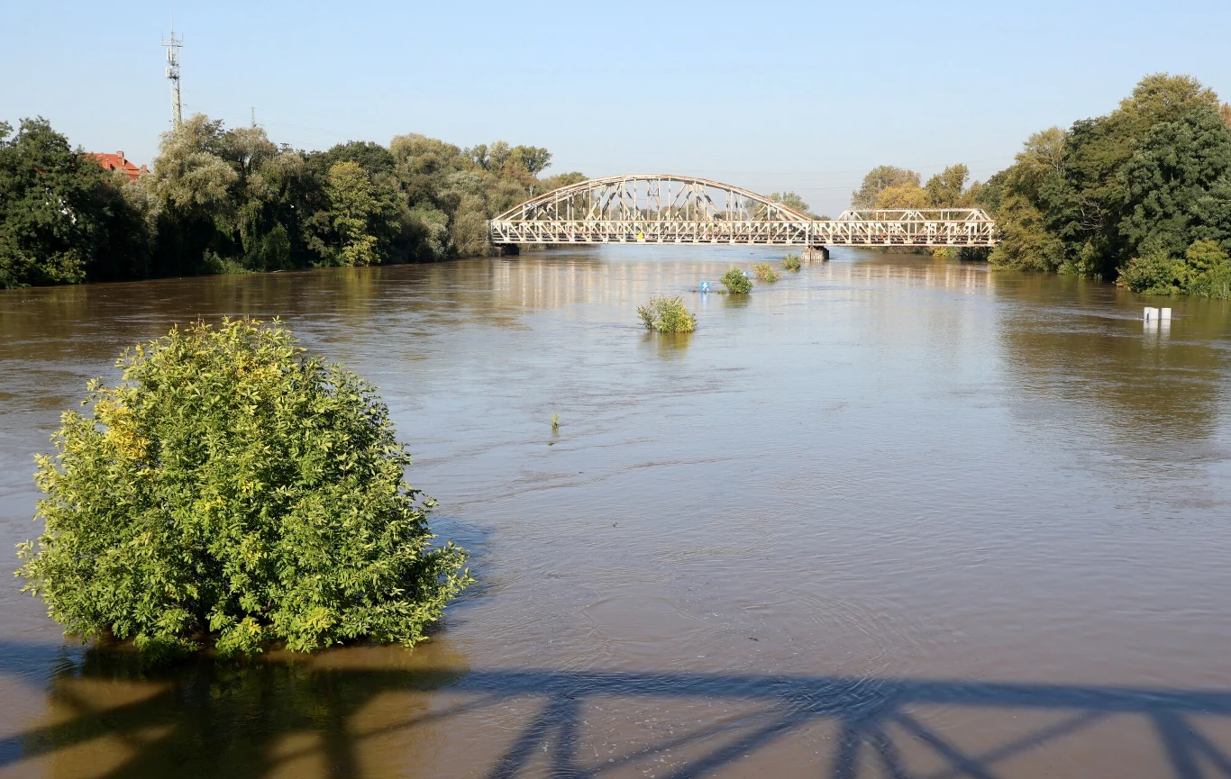 Fala powodziowa w Głogowie Fala powodziowa w Głogowie