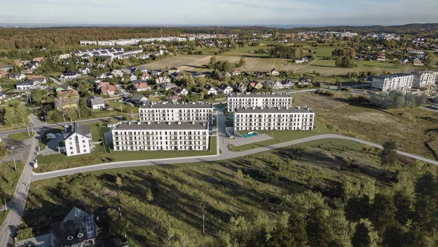 Murapol Osiedle Dynamiq to przestrzennie i kameralnie zaprojektowana inwestycja w otoczeniu Trójmiejskiego Parku Krajobrazowego w dzielnicy Chwarzno-Wiczlino w Gdyni